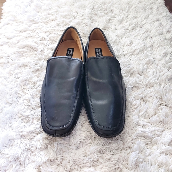 Kenneth Cole Reaction Black Dress Shoes size 9M - Picture 1 of 7